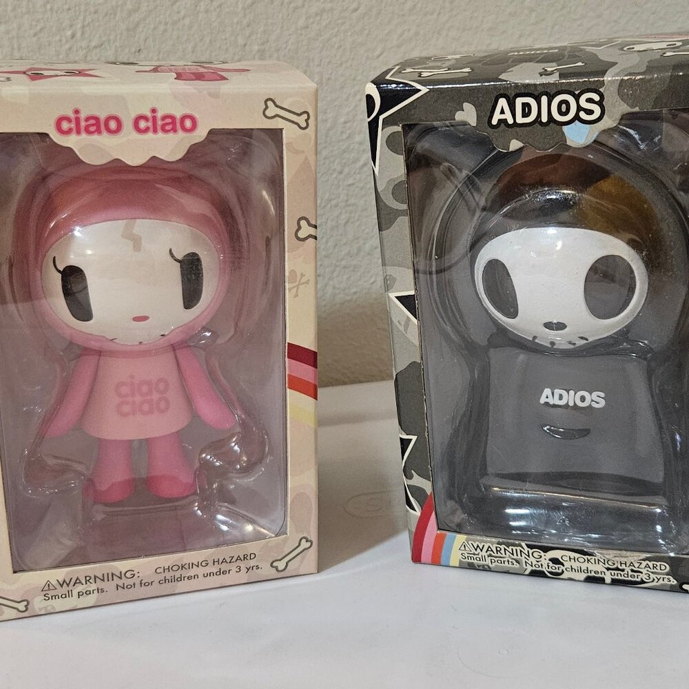Tokidoki Ciao Ciao Adios Collectible Vinyl Figure 2007 New In Box NIB